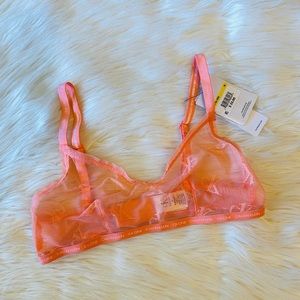 Calvin Klein Sheer Mesh Bralette!